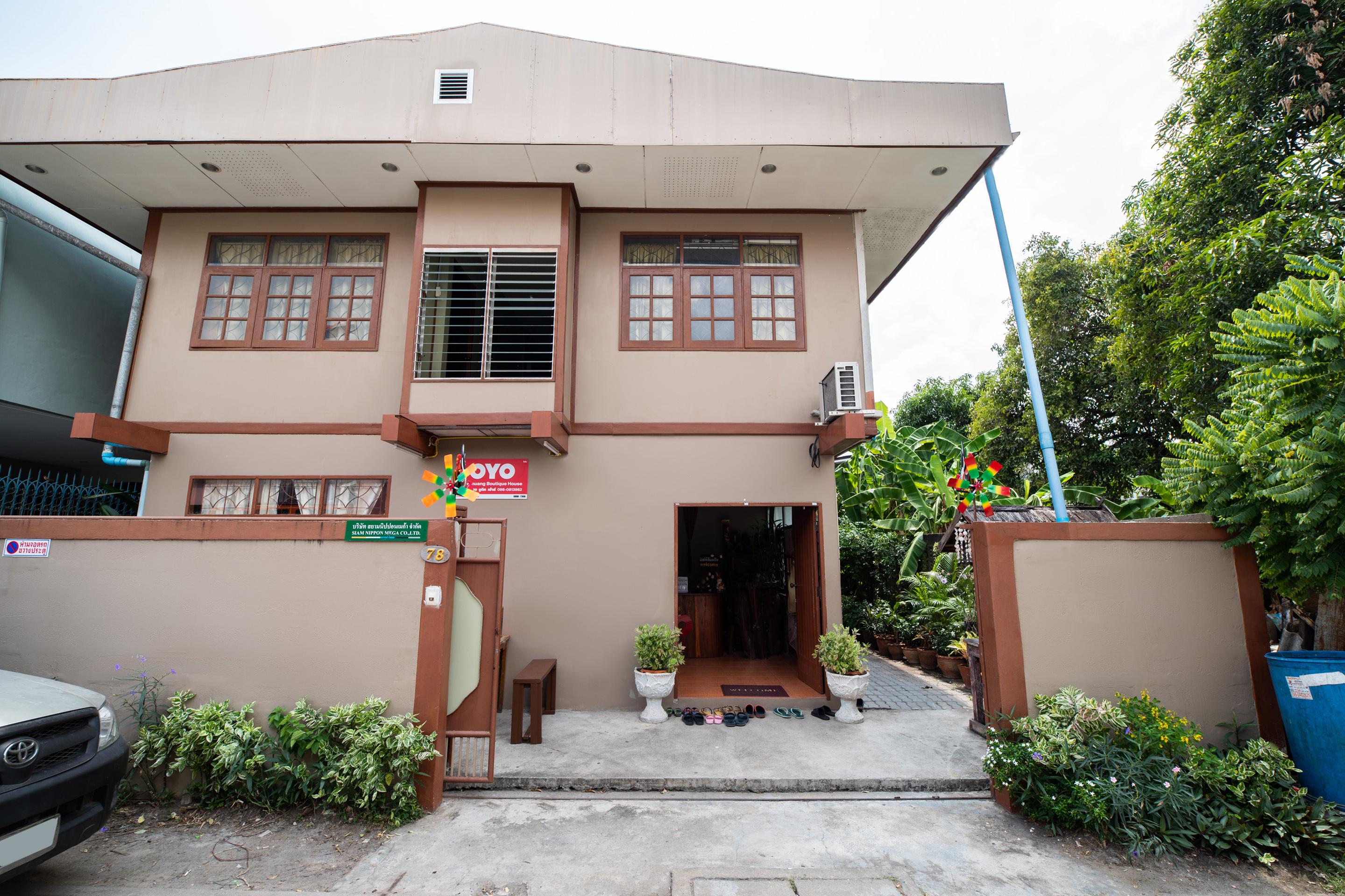 Oyo 691 Don Muang Boutique House Hotell Bangkok Exteriör bild